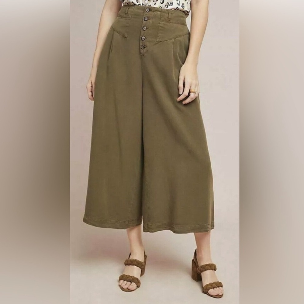 Anthropologie | Oceanside Cropped Pant